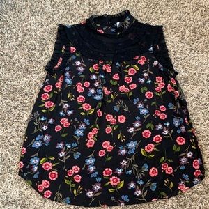 Kate Spade Floral Sleeveless Blouse
